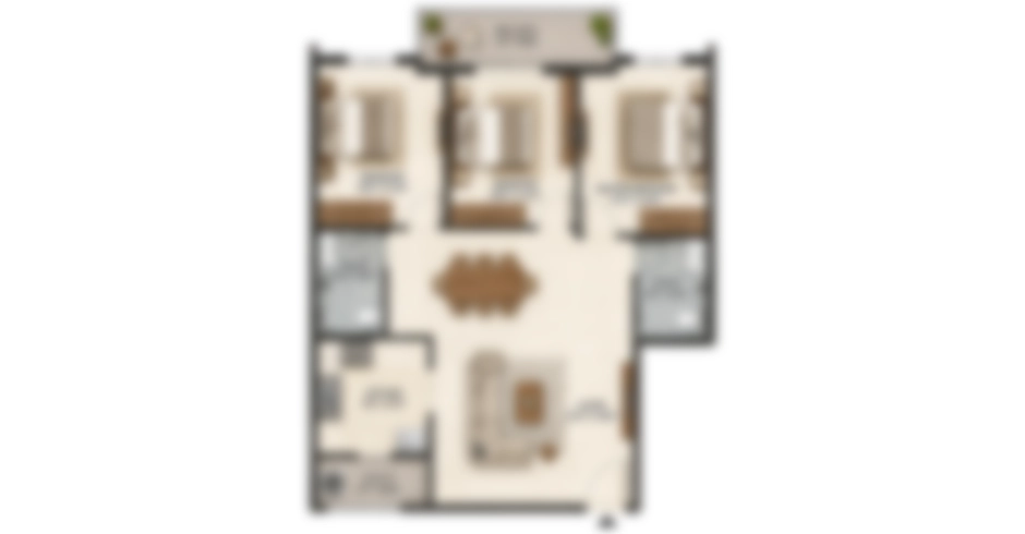 Evershine Kandivali East 3 BHK