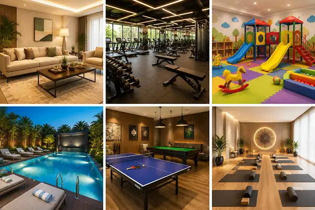 Evershine Kandivali East Amenities